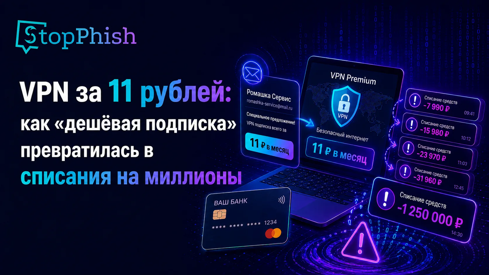 Мошенники снова показали: фишинг – это не всегда кривое письмо с ошибками и подозритель...