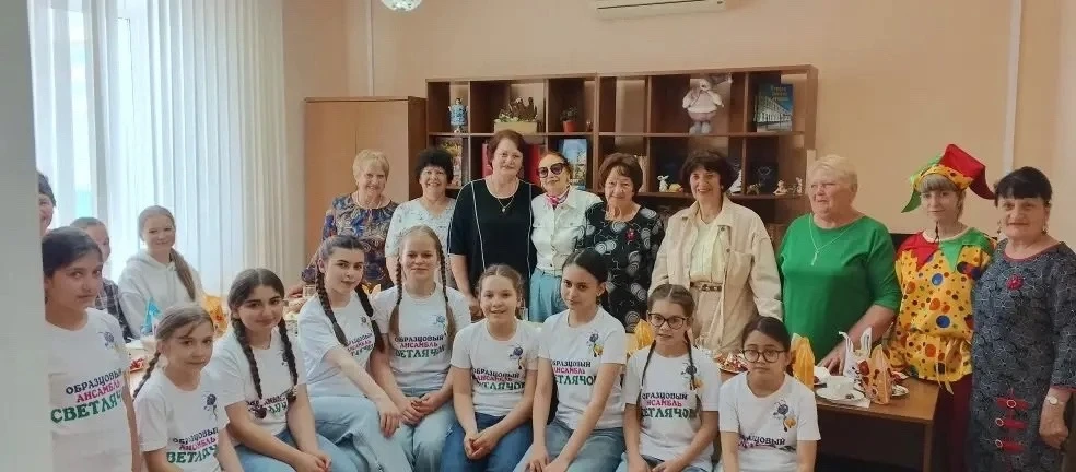 В преддверии Международного Дня защиты детей в Центре общения старшего поколения Кущёвс...