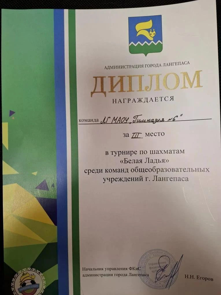 Шахматный турнир: "Белая ладья"  Совсем недавно в городе Лангепасе завершился захватывающий шахматны
