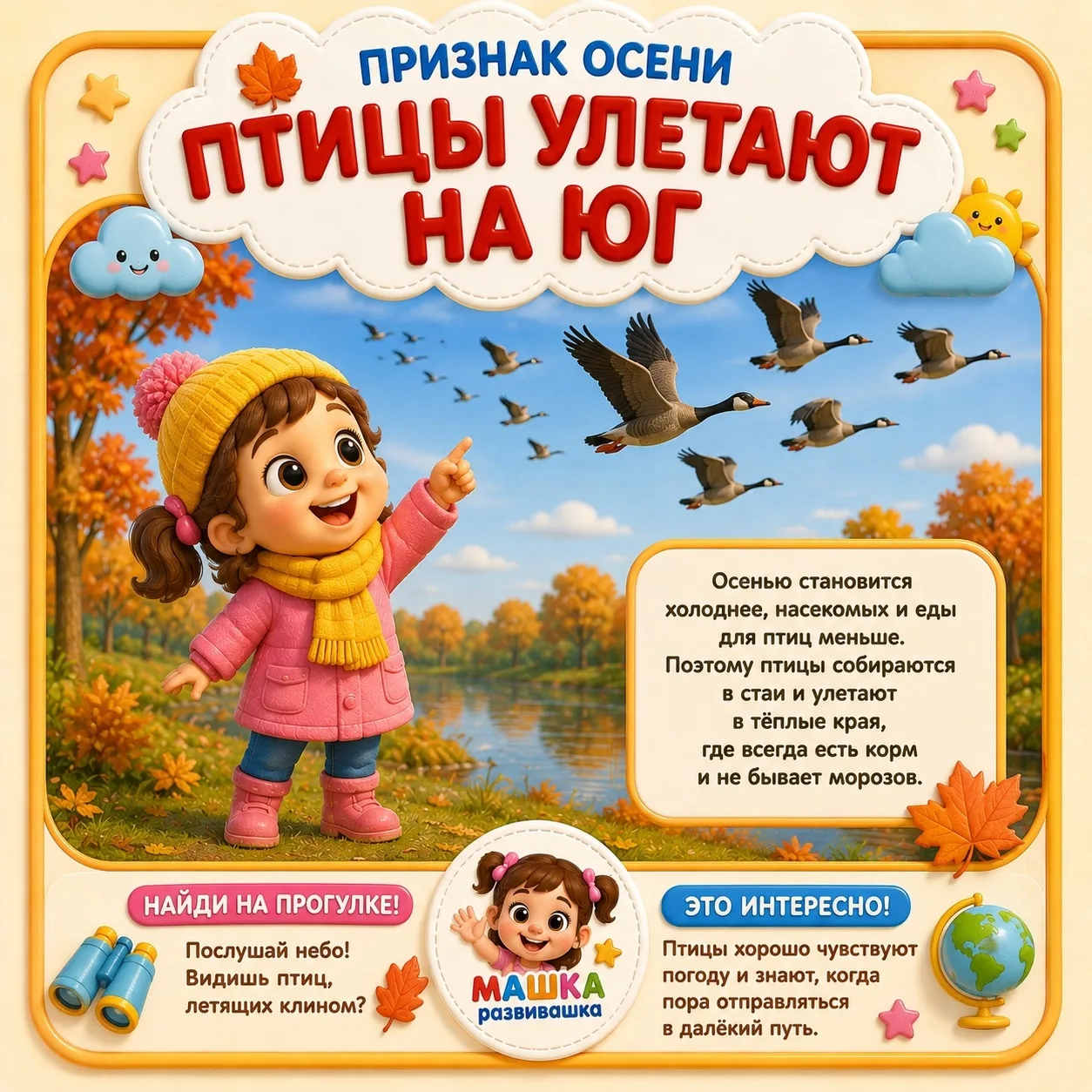 🍂 ОСЕНЬ — ЧУДЕСНОЕ ВРЕМЯ! 🍁