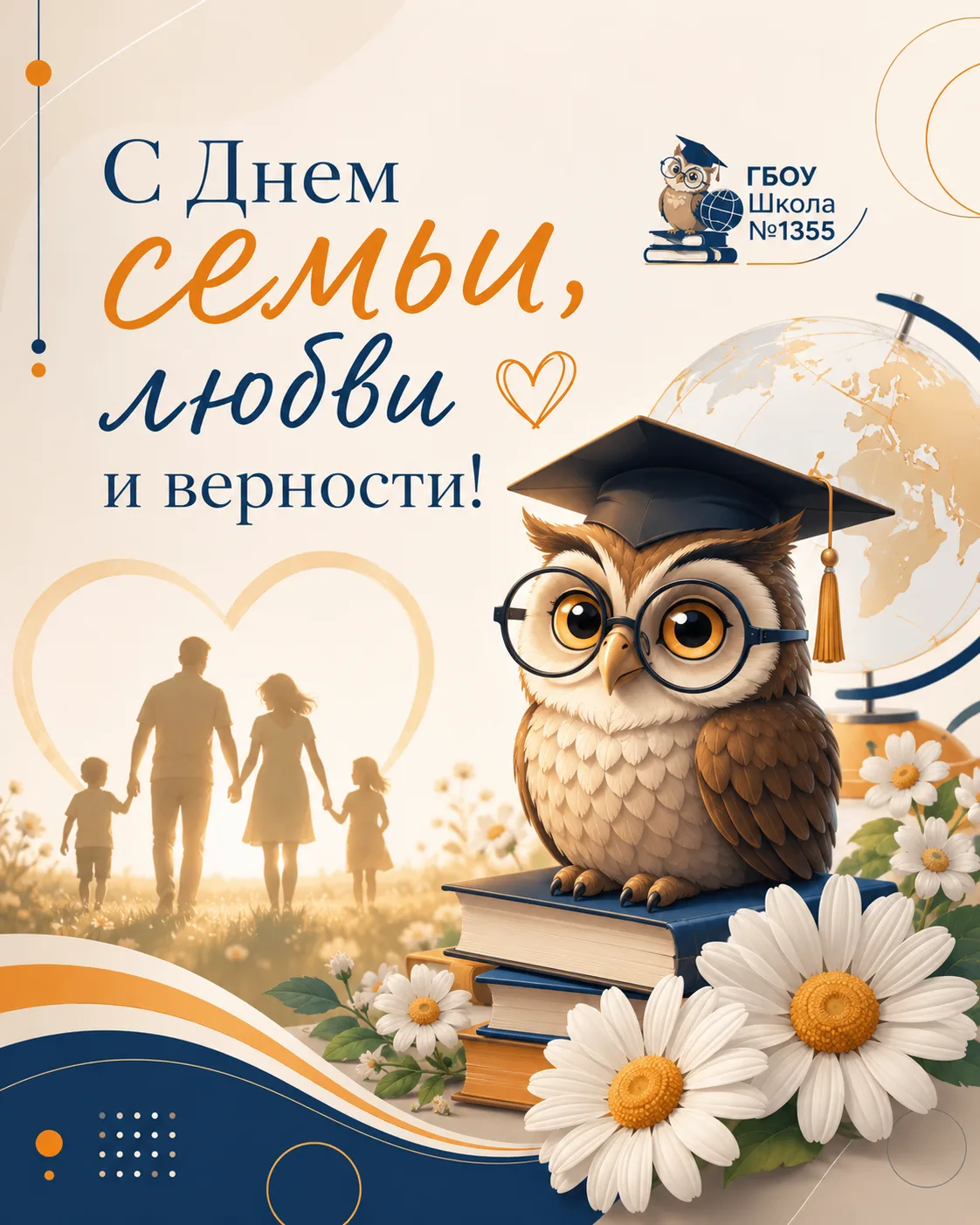 С ДНЁМ СЕМЬИ, ЛЮБВИ И ВЕРНОСТИ!