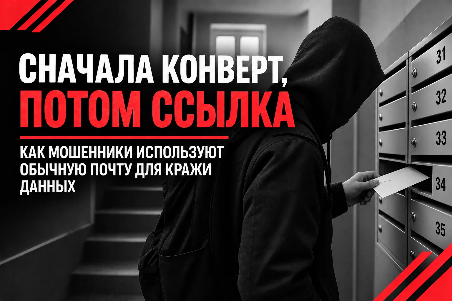 Новая схема обмана: бумажные письма от ФНС и фишинг