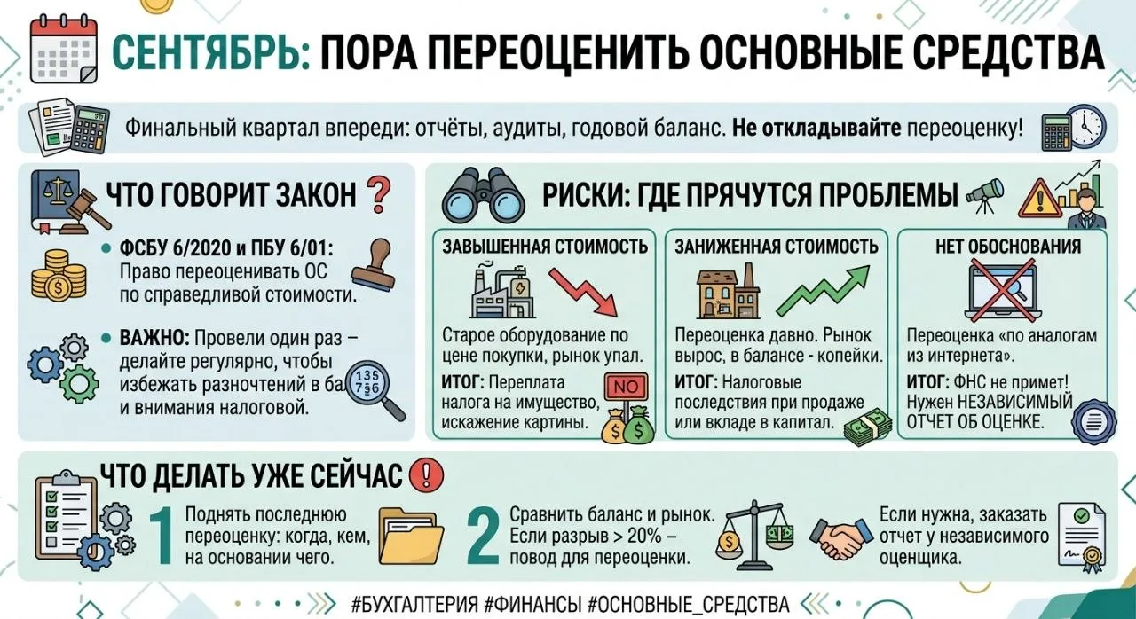 🪙Сентябрь: почему именно сейчас пора переоценить основные средства
