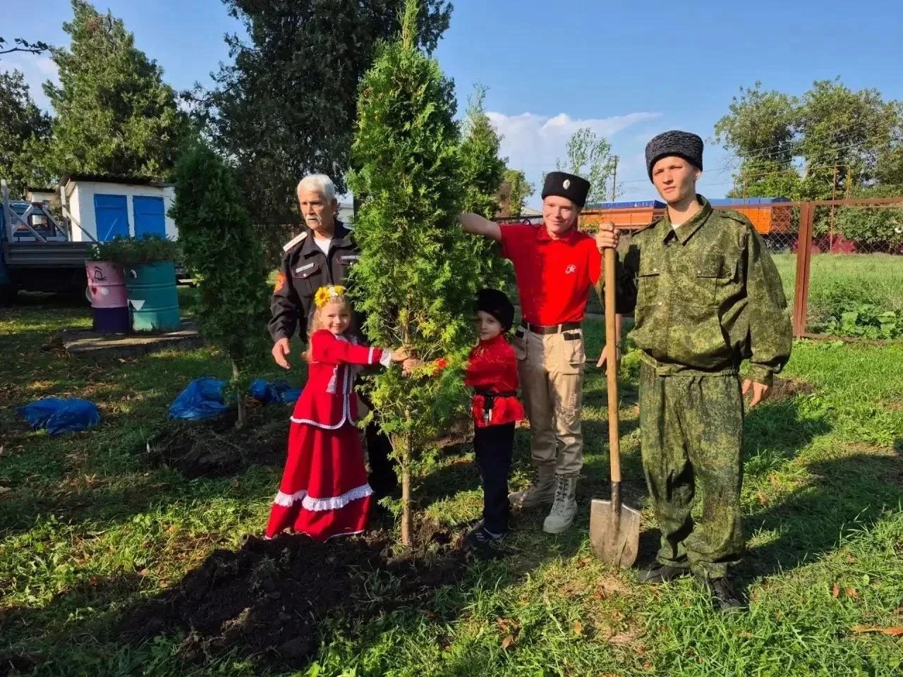 Живая память: в Курганинском районе появилась «Аллея Героев»