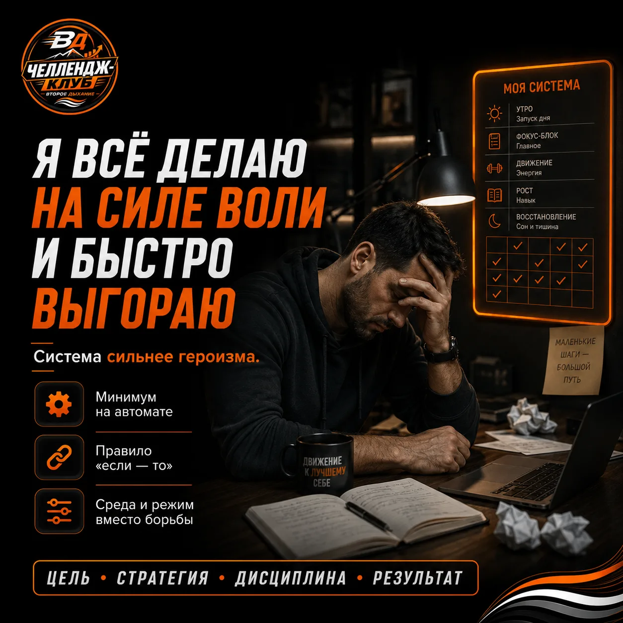Я БЕРУ СЛИШКОМ ВЫСОКИЙ ТЕМП