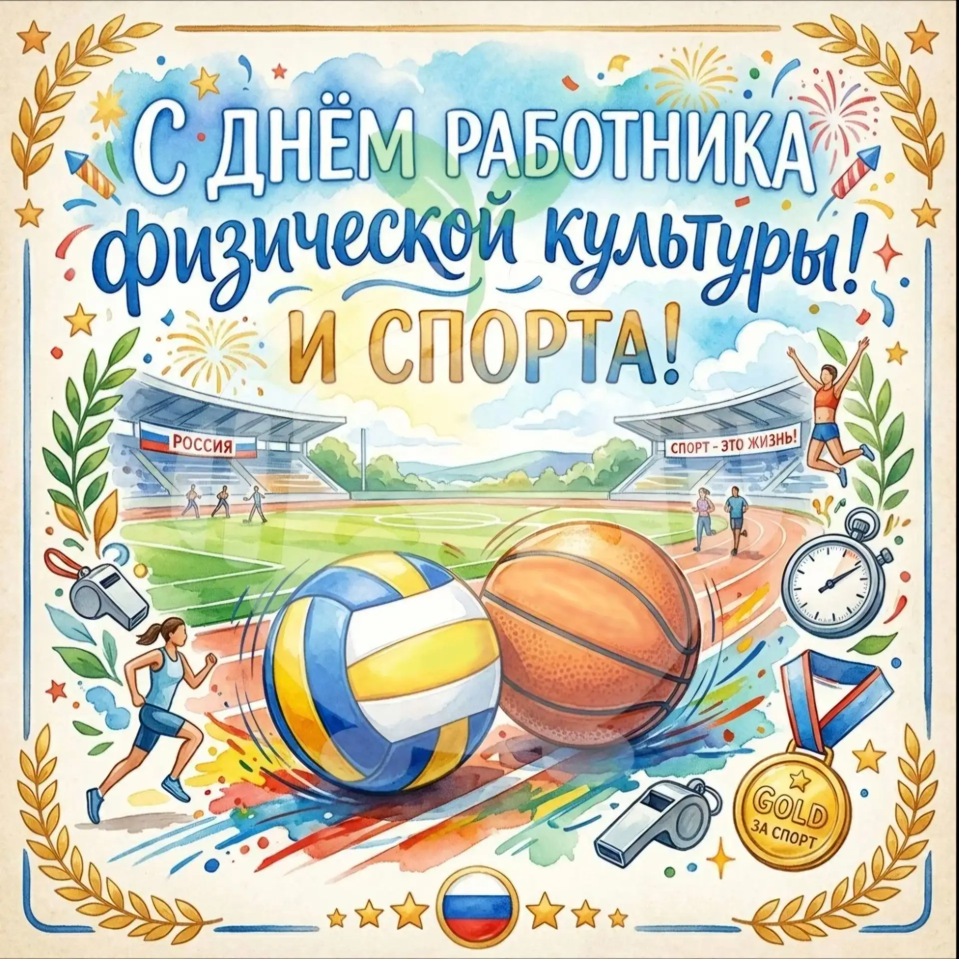 Дорогие спортсмены и любители физической культуры!🏃