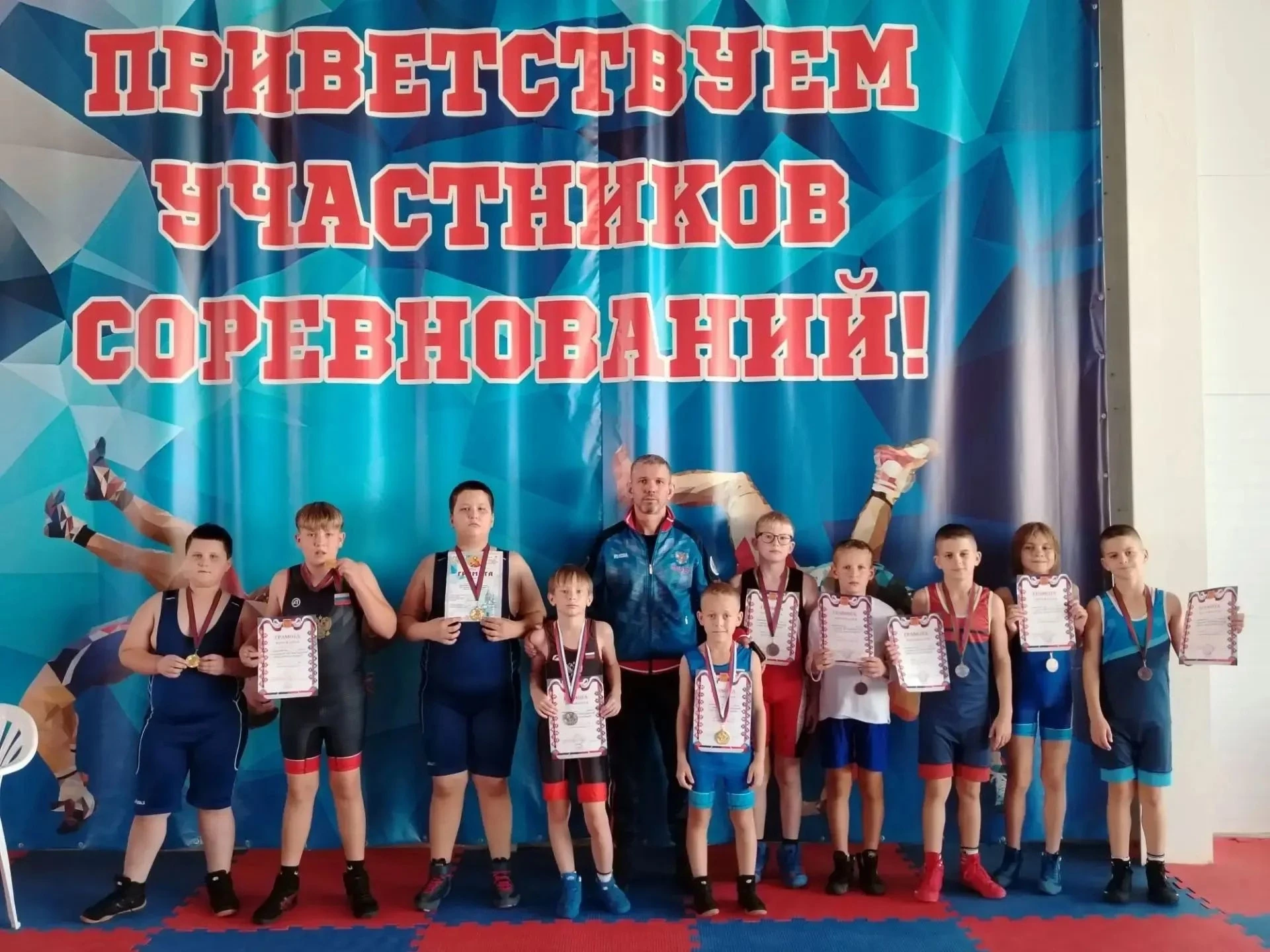 🤼‍♂ 3 октября в ст. Брюховецкаой состоялся турнир по вольной борьбе посвященный Дню Бр...