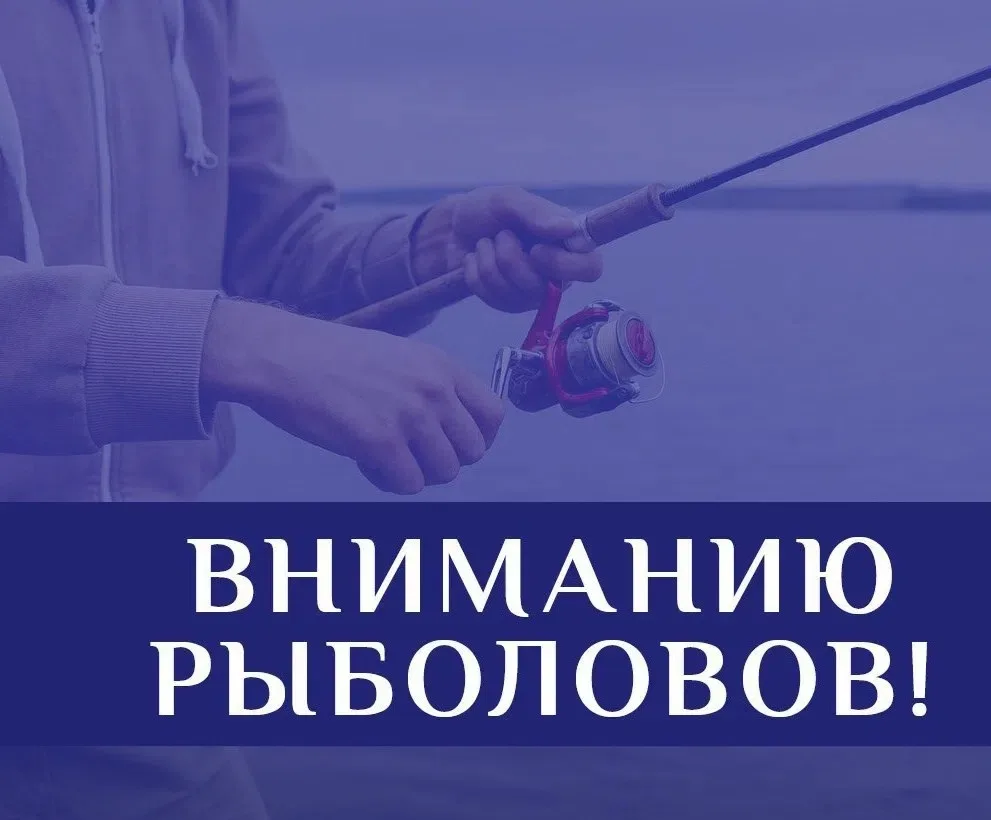 🎣 Вниманию рыболовов!