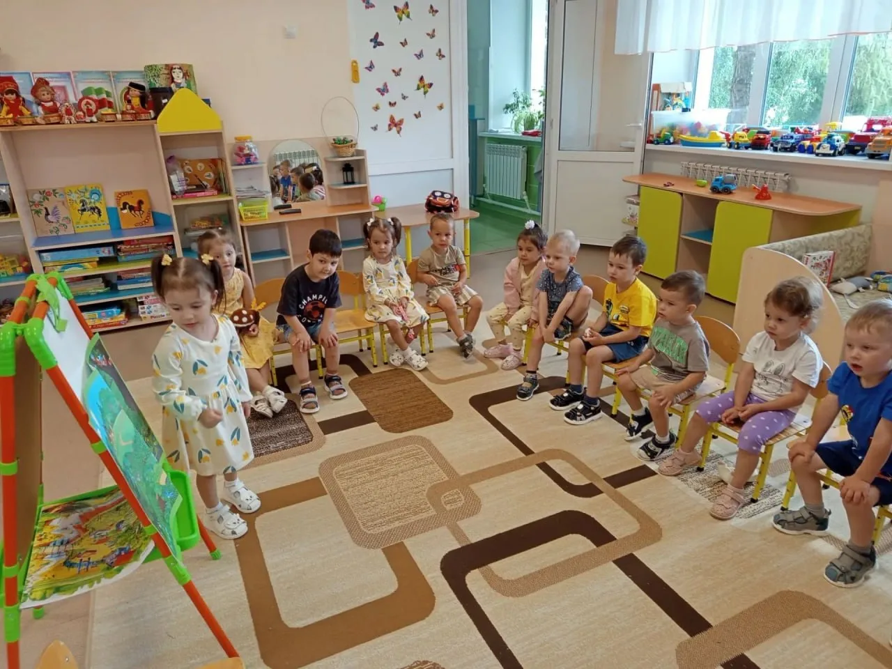 🌤 Лениногорские малыши собрали летние воспоминания в одну стенгазету