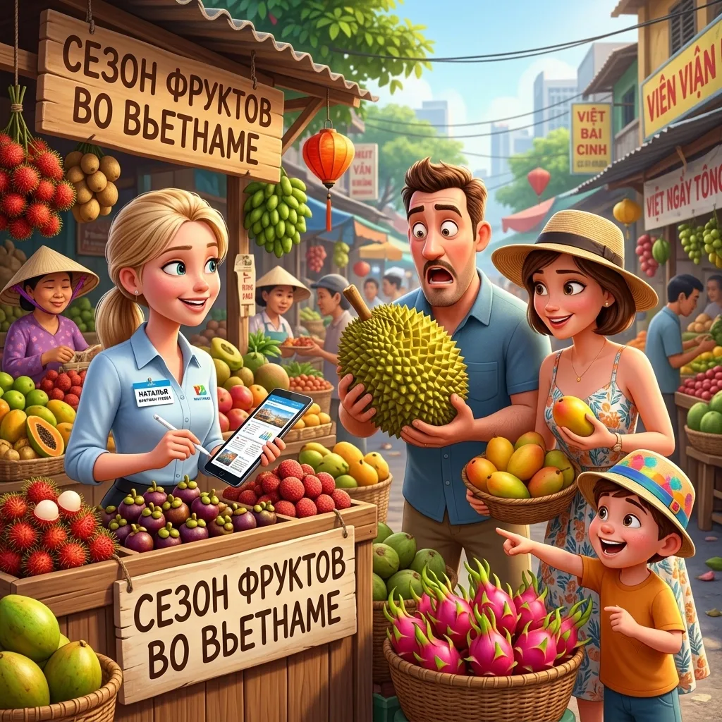 🥭 Фруктовый календарь Вьетнама: когда и за чем ехать