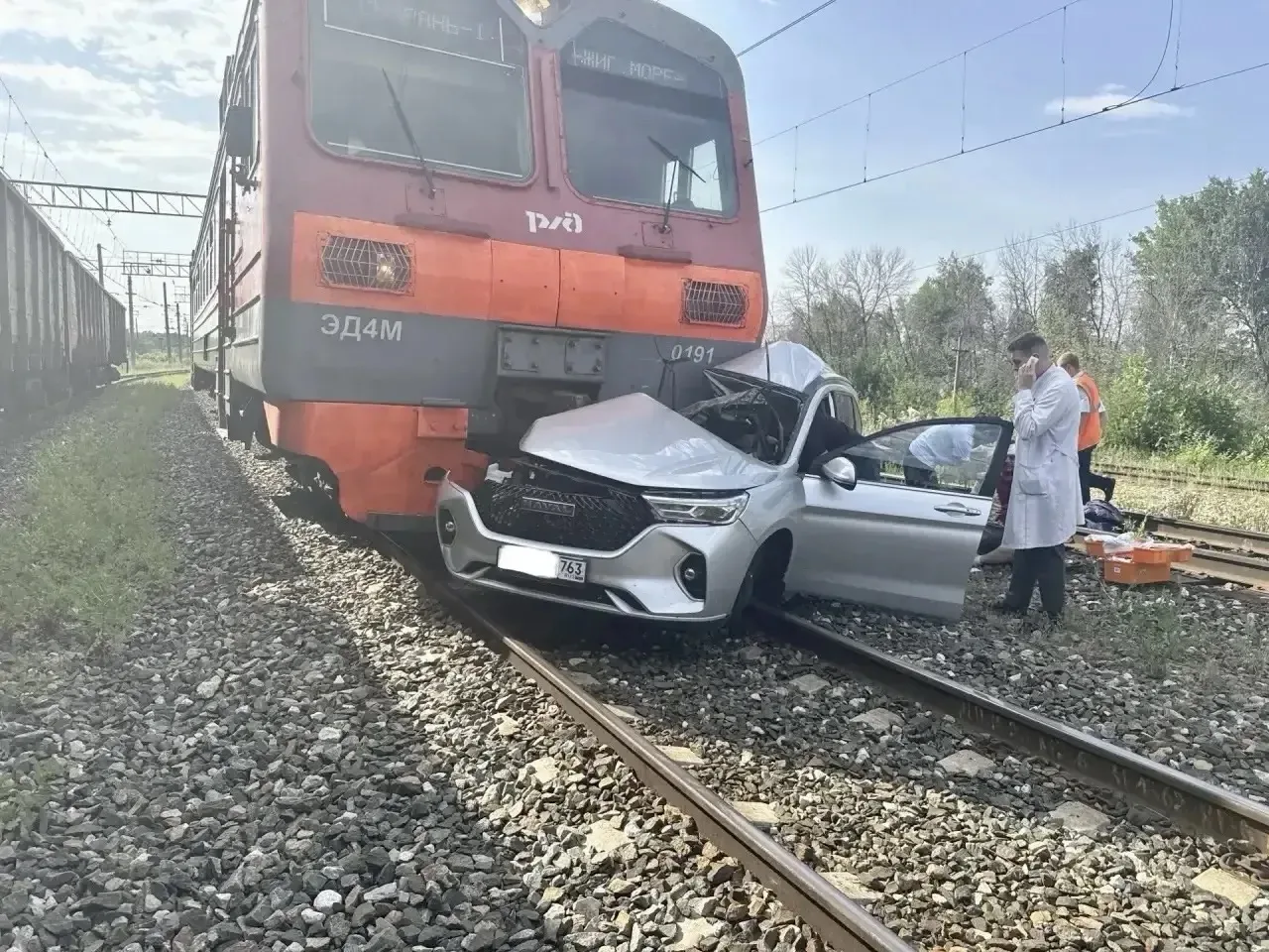 В Самарской области столкнулись поезд и авто

По предварительным данным Куйбышевской транспортной пр