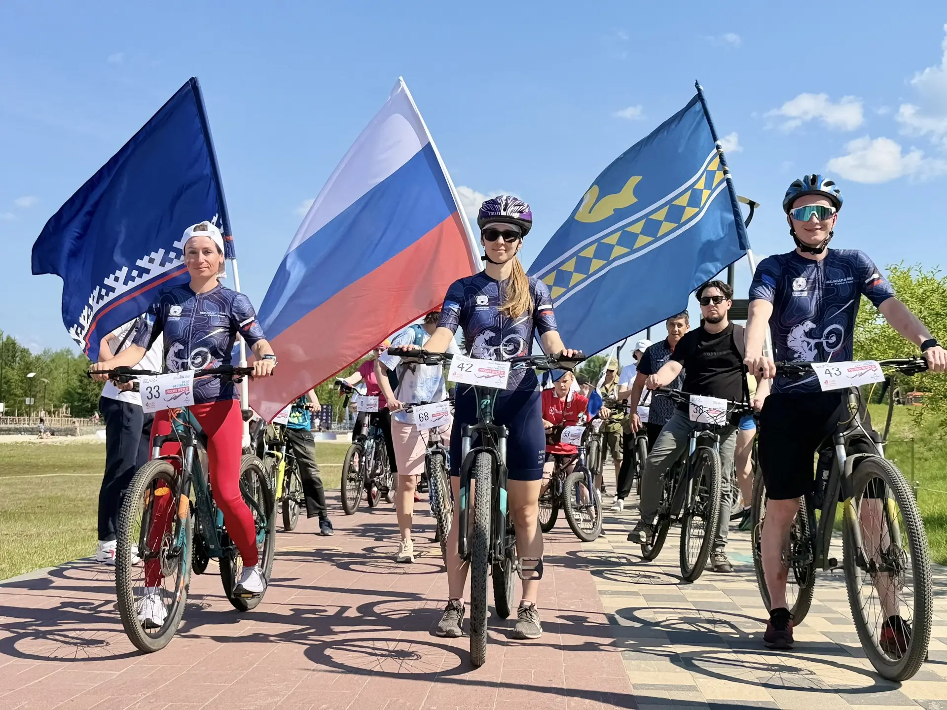 🇷🇺 Вместе мы сильны! 

Масштабный и объединяющий людей велофестиваль «Россия, вперед!» в лицах. 

