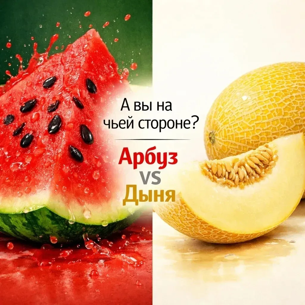 А вы больше любите арбуз или дыню?

Выбирайте! Посмотрим, какой фрукт любят больше 😉

#МБДОУЦентрра