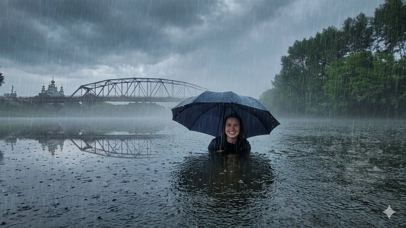 🌤☔ На неделе дожди, возможны грозы, но при этом будет тепло.

Завтра от +14 до +25, небольшой дождь