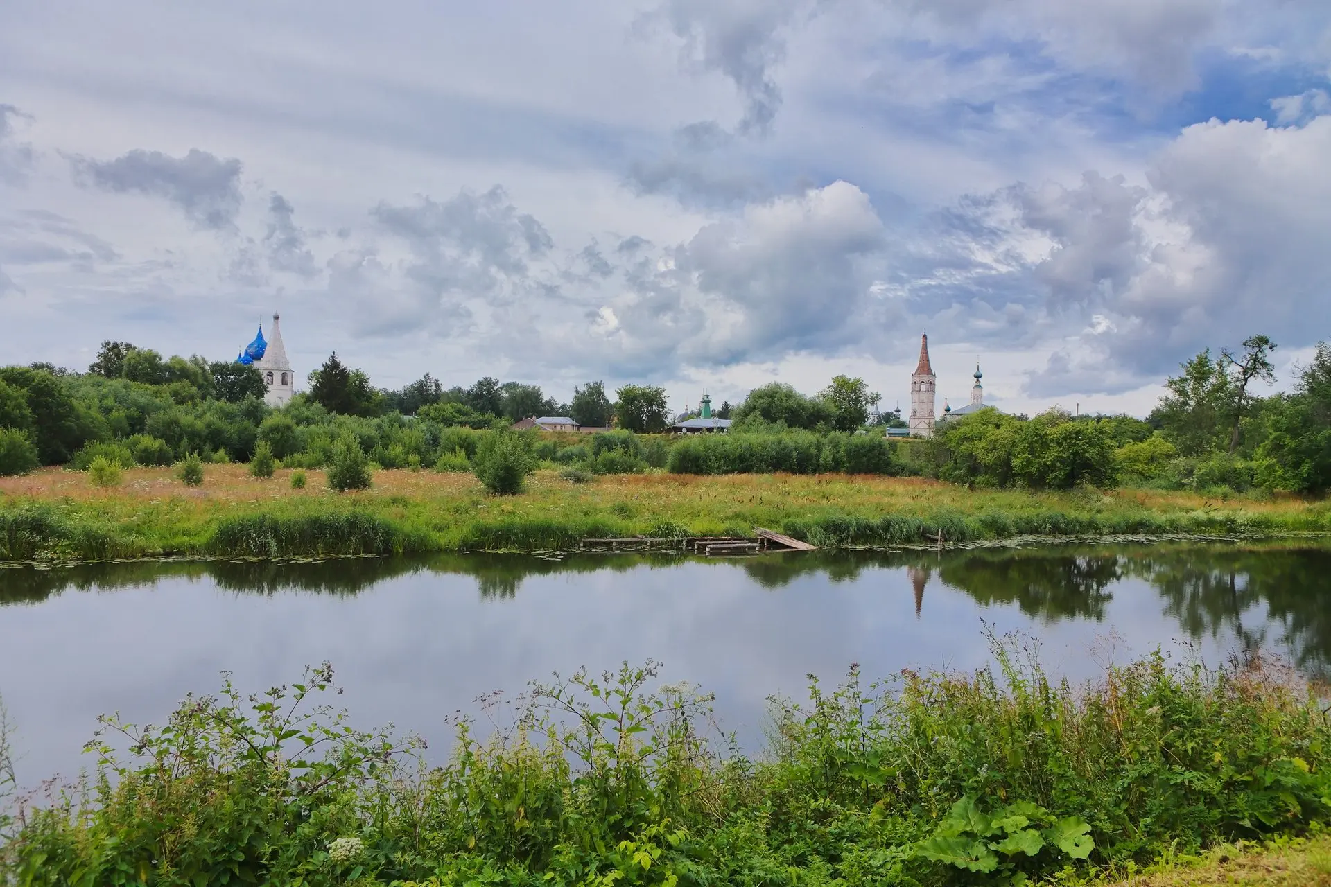 🌦 Облачная и дождливая началась во Владимирской области
