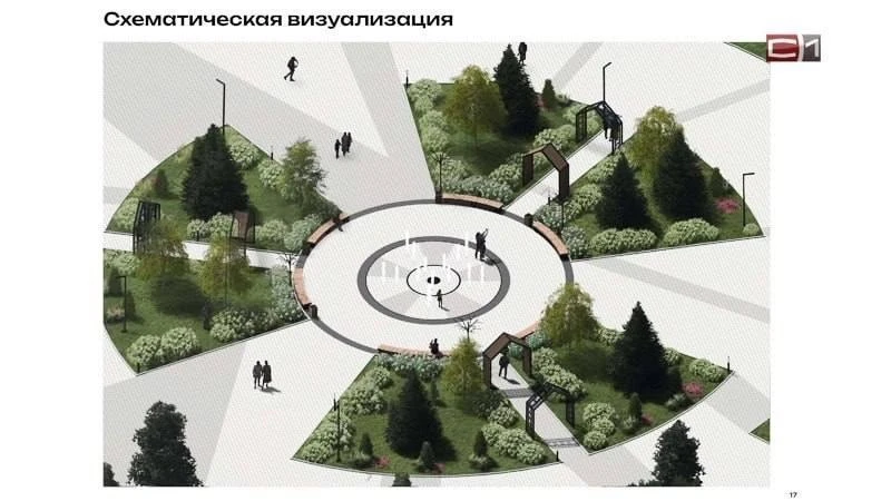 В «Кедровом логе» строят первый в Сургуте сухой фонтан — проект предложили жители. Подр...