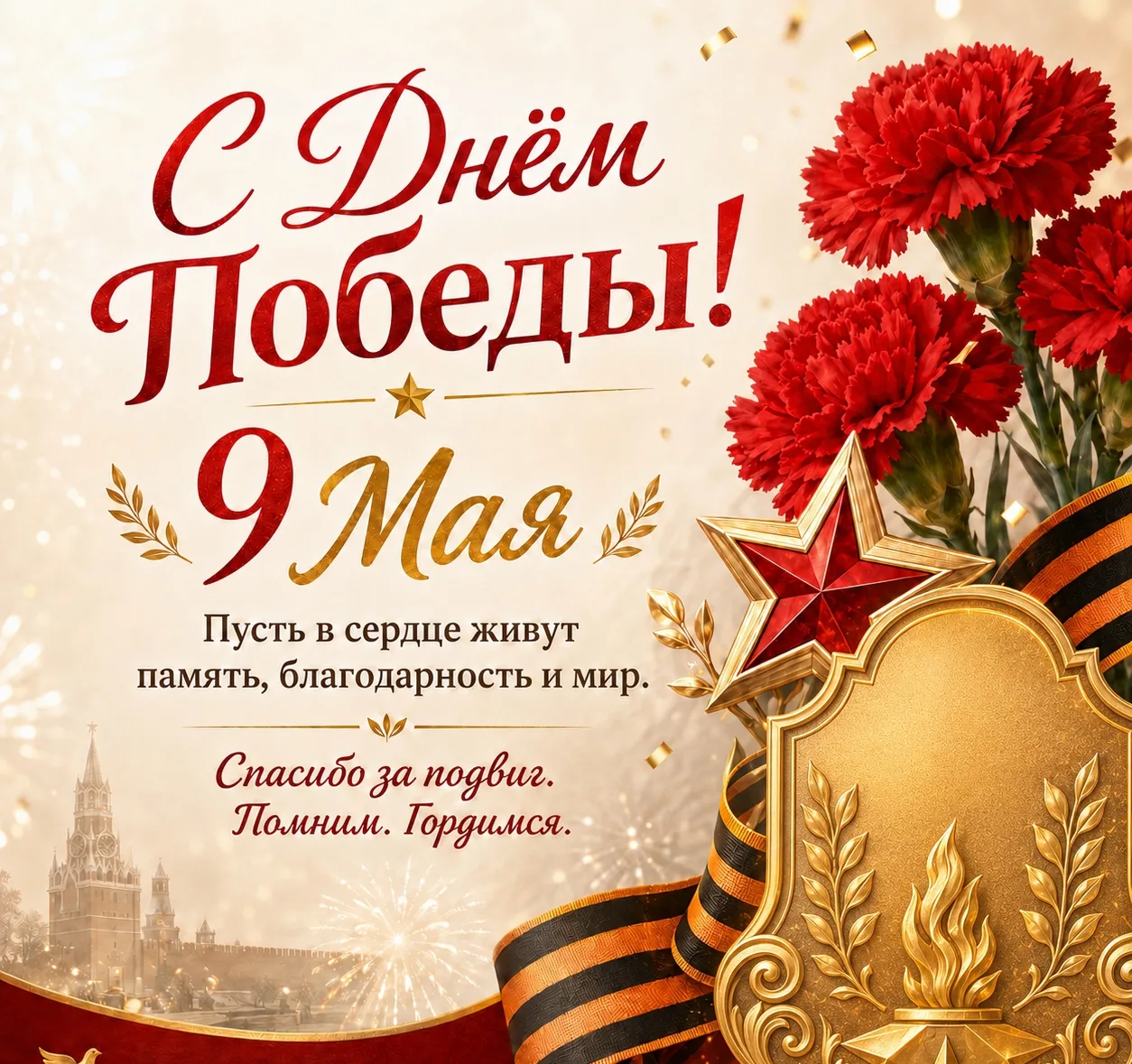 С Днём Победы! С 9 Мая! 🇷🇺