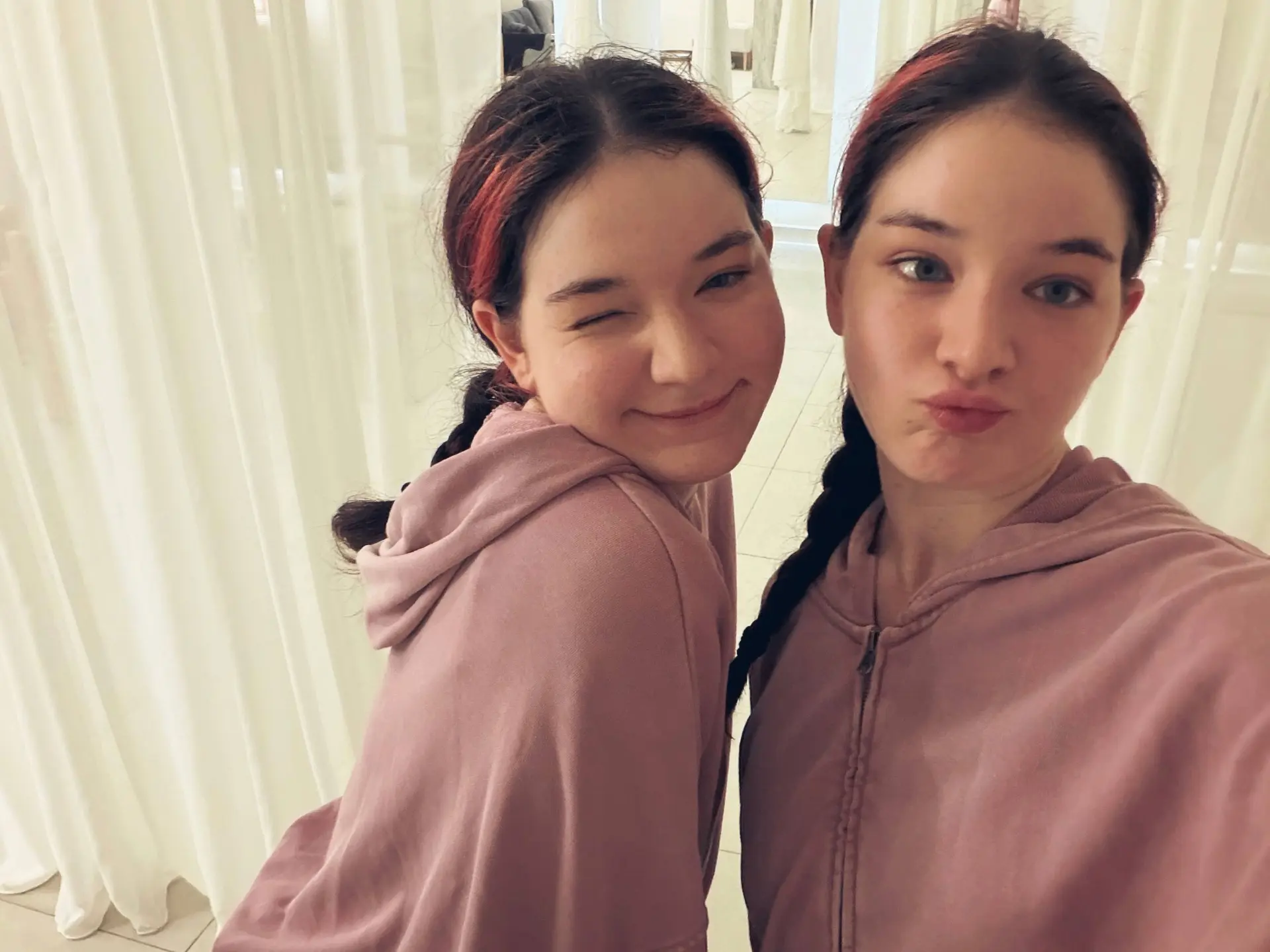 это мы утречком на пилатес сходили 🥰☀️
