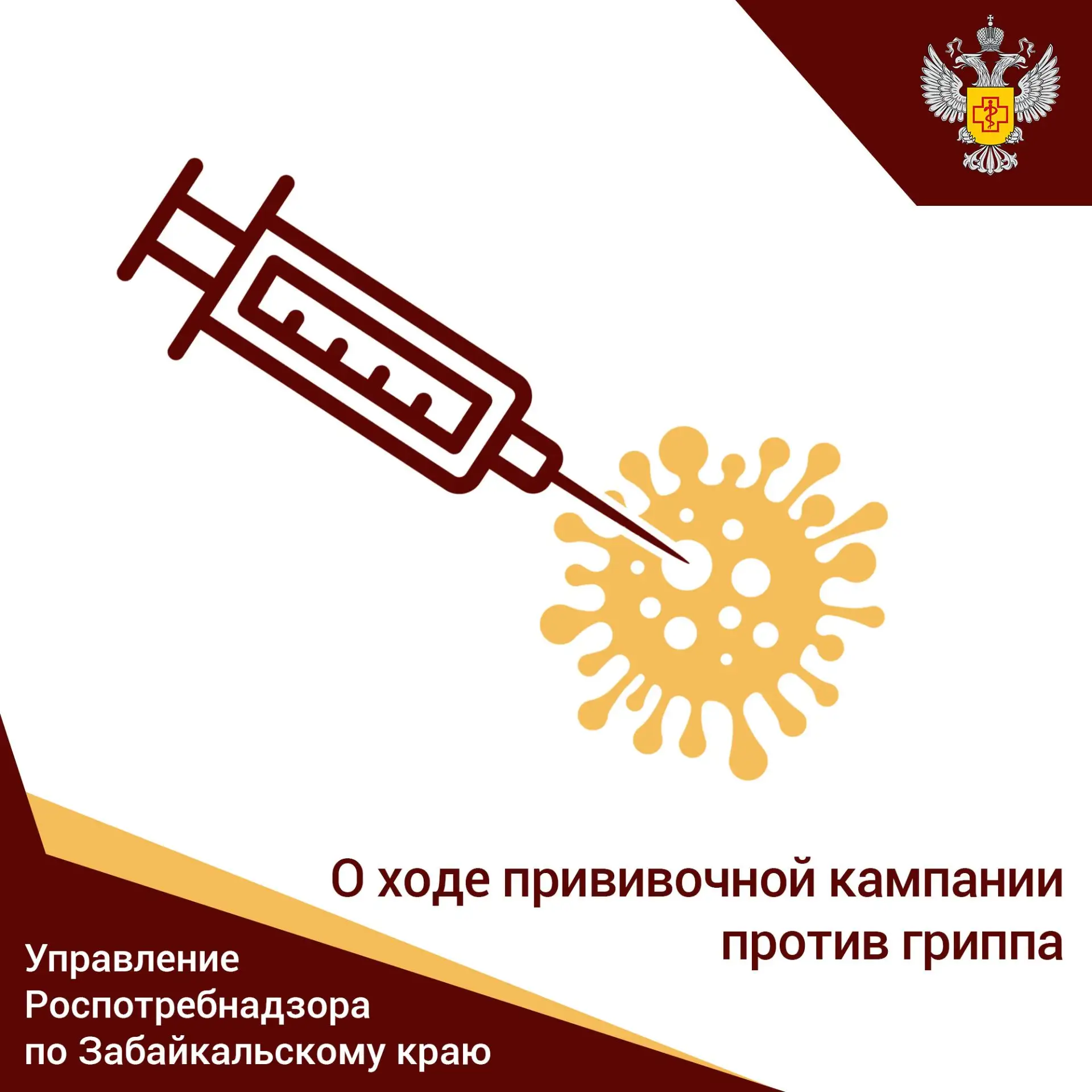 ⚡️ О ходе прививочной кампании в Забайкальском крае