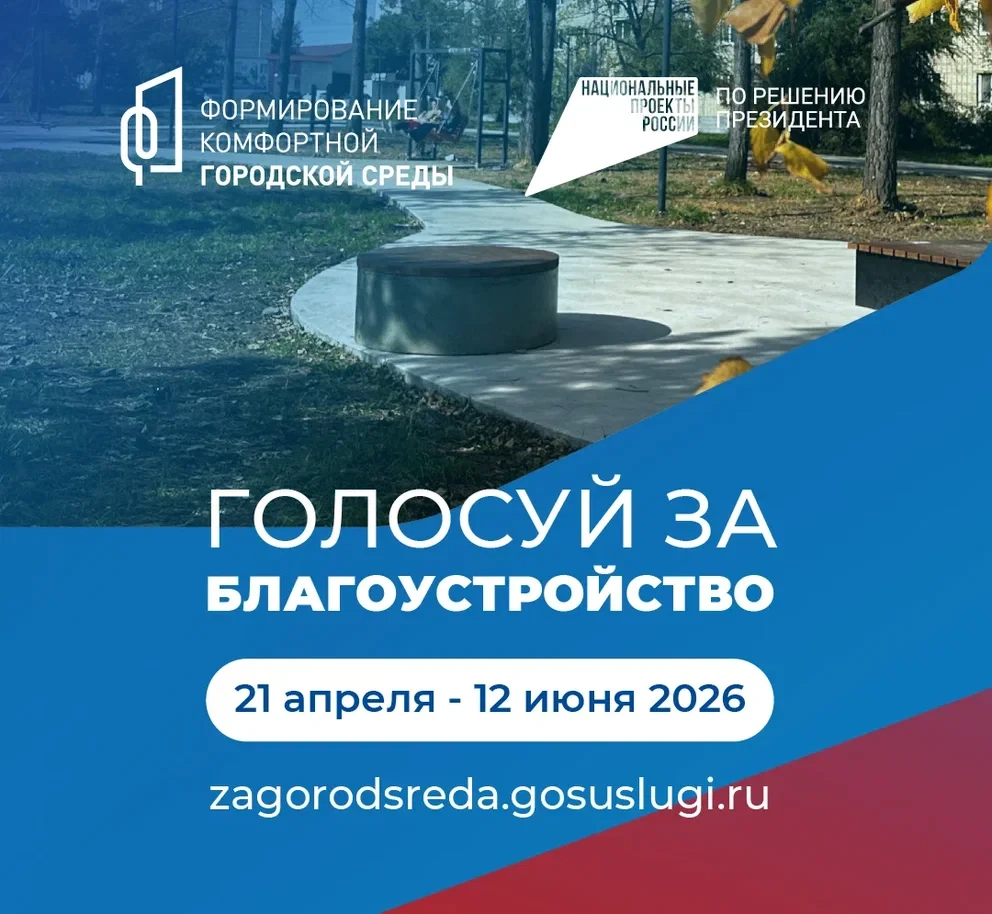 🌳 Продолжается онлайн-голосование за объекты благоустройства в Лесозаводске  За проекты нашего округ