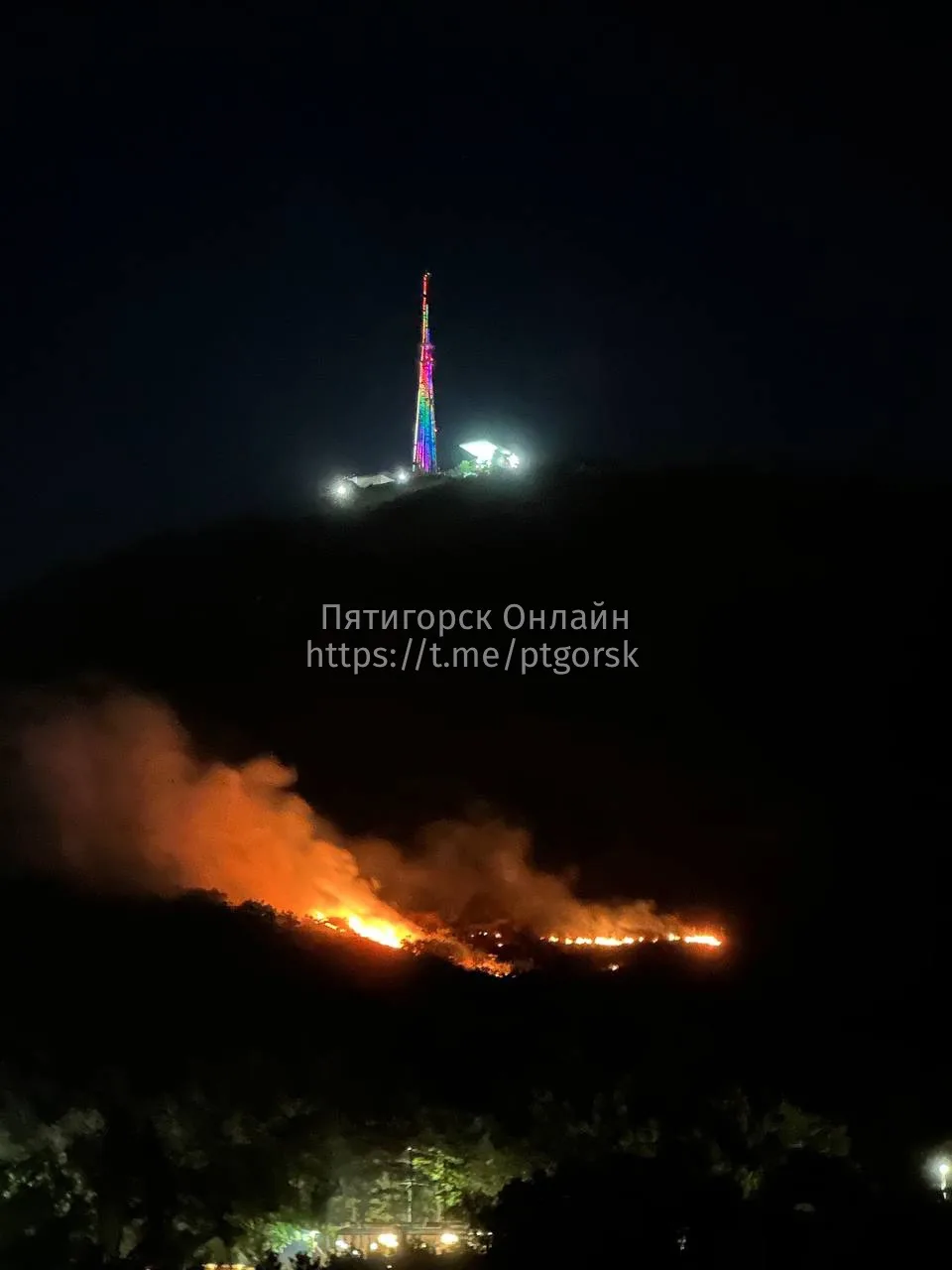 Вчера вечером на Машуке