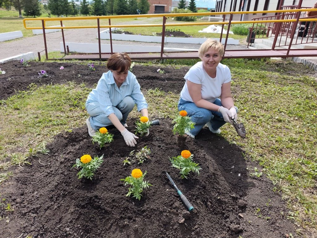 🌿Благоустройство территории: наш маленький вклад в большое дело! 💚