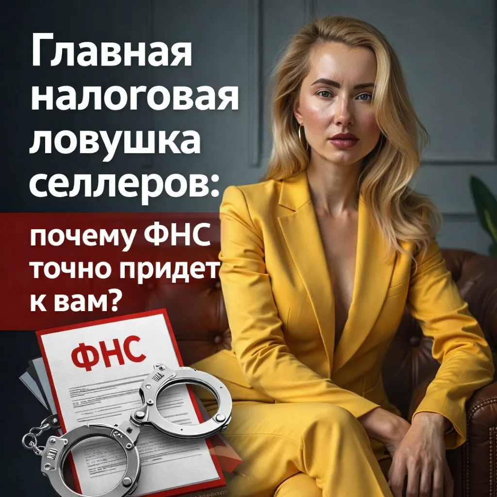 🚨 Главная налоговая ловушка селлеров: почему ФНС точно придет к вам?