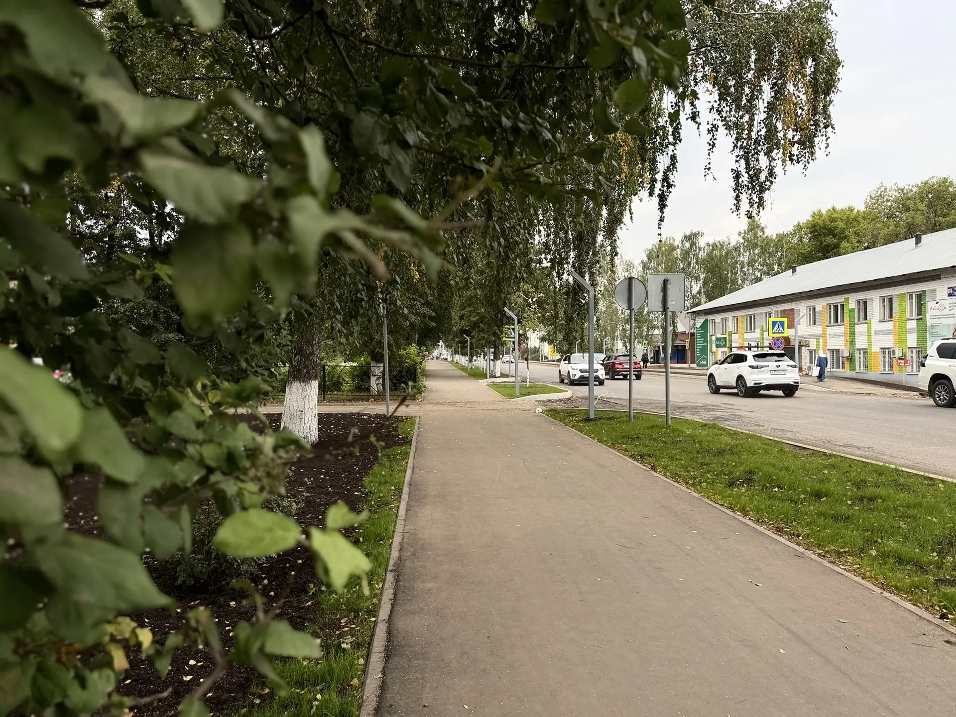 📌 Продолжаем рассказывать о ходе благоустройства улицы Строителей. Работы на участке о...