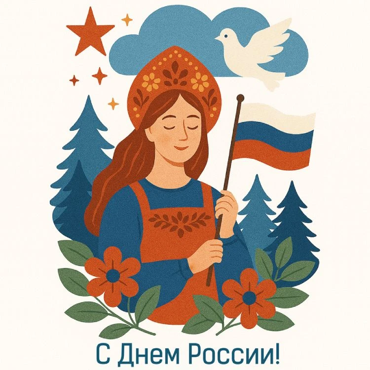 🇷🇺 Поздравляем сегодня всех с Днем России — праздником, в котором сливаются воедино гордость за на