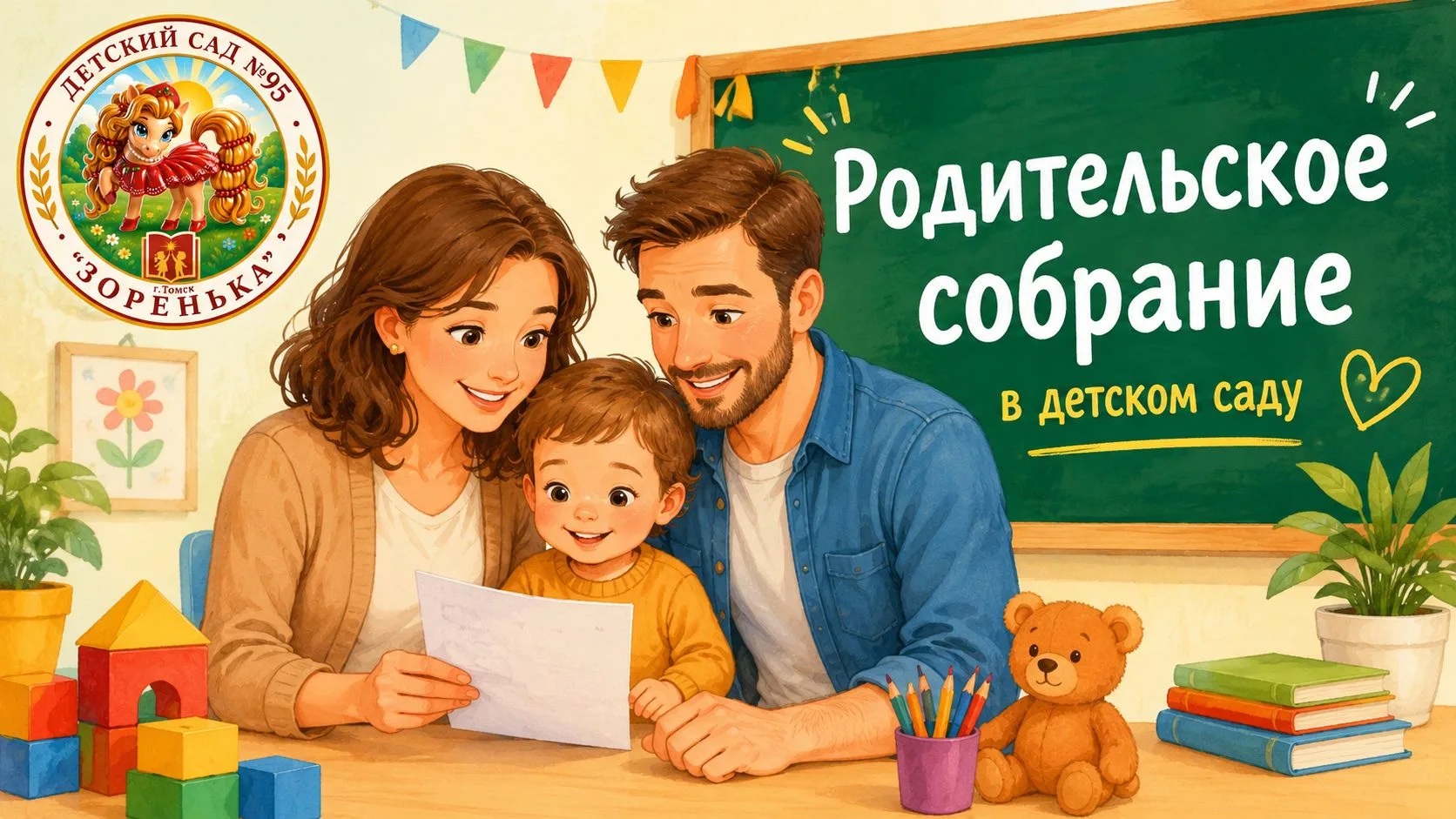 🖋В детских садах Томска завершился процесс комплектования на 2026–2027 учебный год. На...