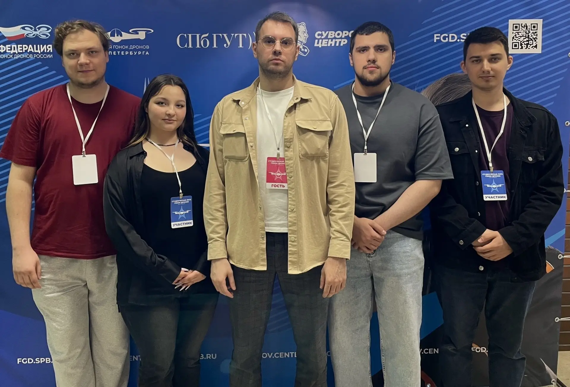 СПбГЛТУ на студенческой лиге гонок дронов 🚀 
 
20 июня команда СПбГЛТУ приняла участие в третьем эт