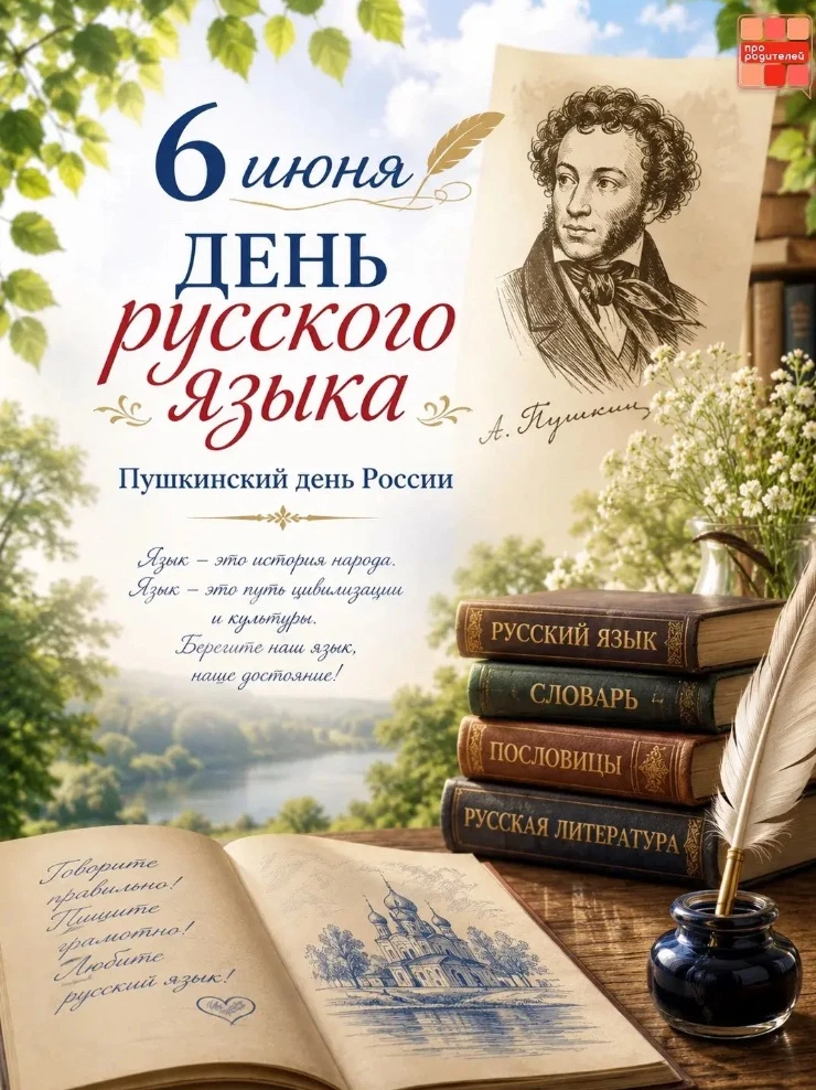 📚 Слово, которое объединяет поколения

6 июня в России отмечается День русского языка — праздник, к
