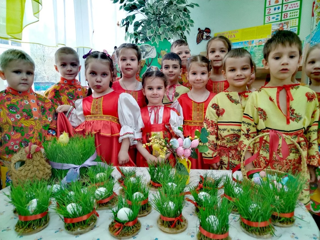 Мероприятие у дошколят «Как на Руси Пасху справляли»    🐣 В рамках проекта «Мой город, моя страна» в