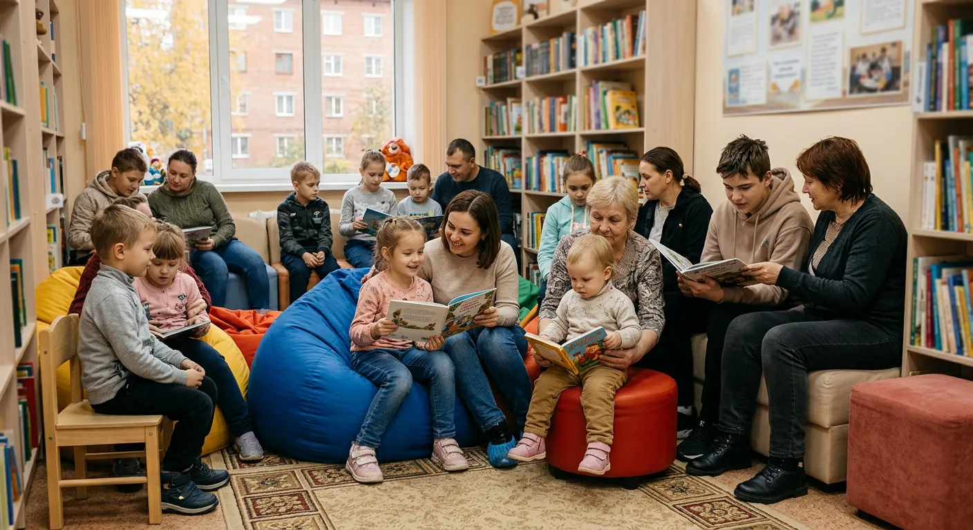 В Десногорской библиотеке открыли клуб семейного чтения «Бригантина» — проект, который победил во Вс