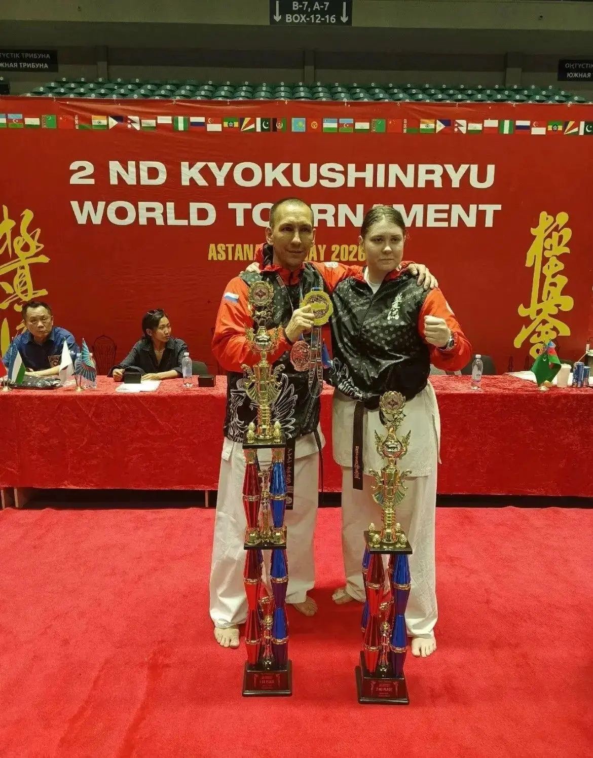 💥Чемпионка мира по кёкусинкай каратэ в кумитэ🏆