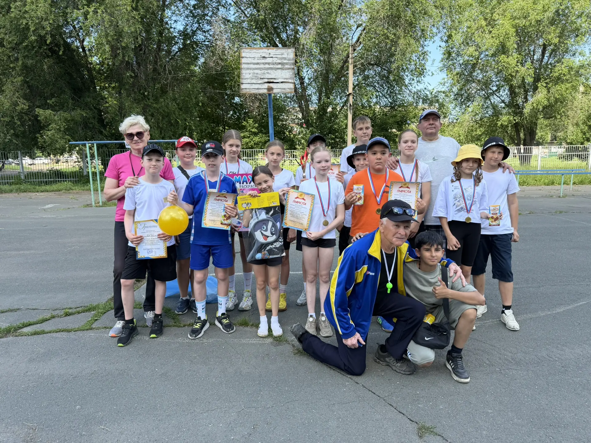 🏀🏸⛳️Сегодня на базе нашей школы прошла Спартакиада среди ЛДП Октябрьского района. В с...