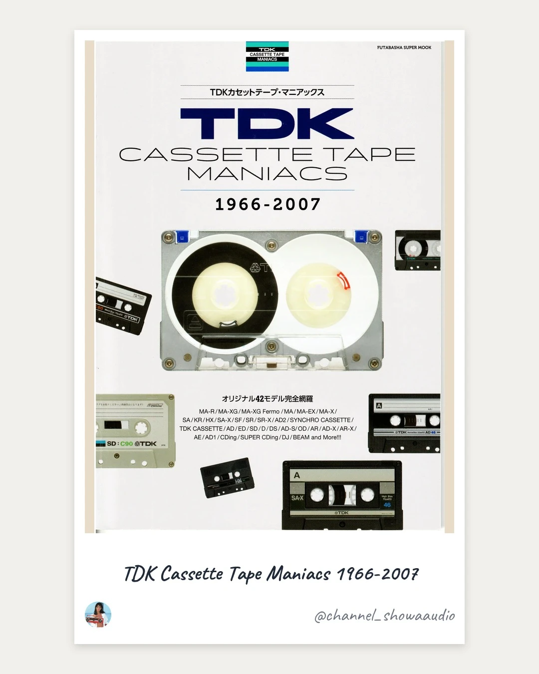 📖 TDK Cassette Tape Maniacs 1966-2007