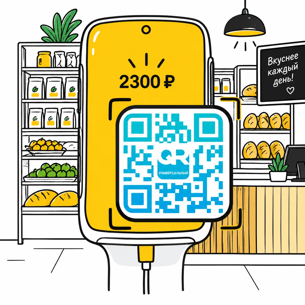 📲5 вопросов про универсальный QR-код