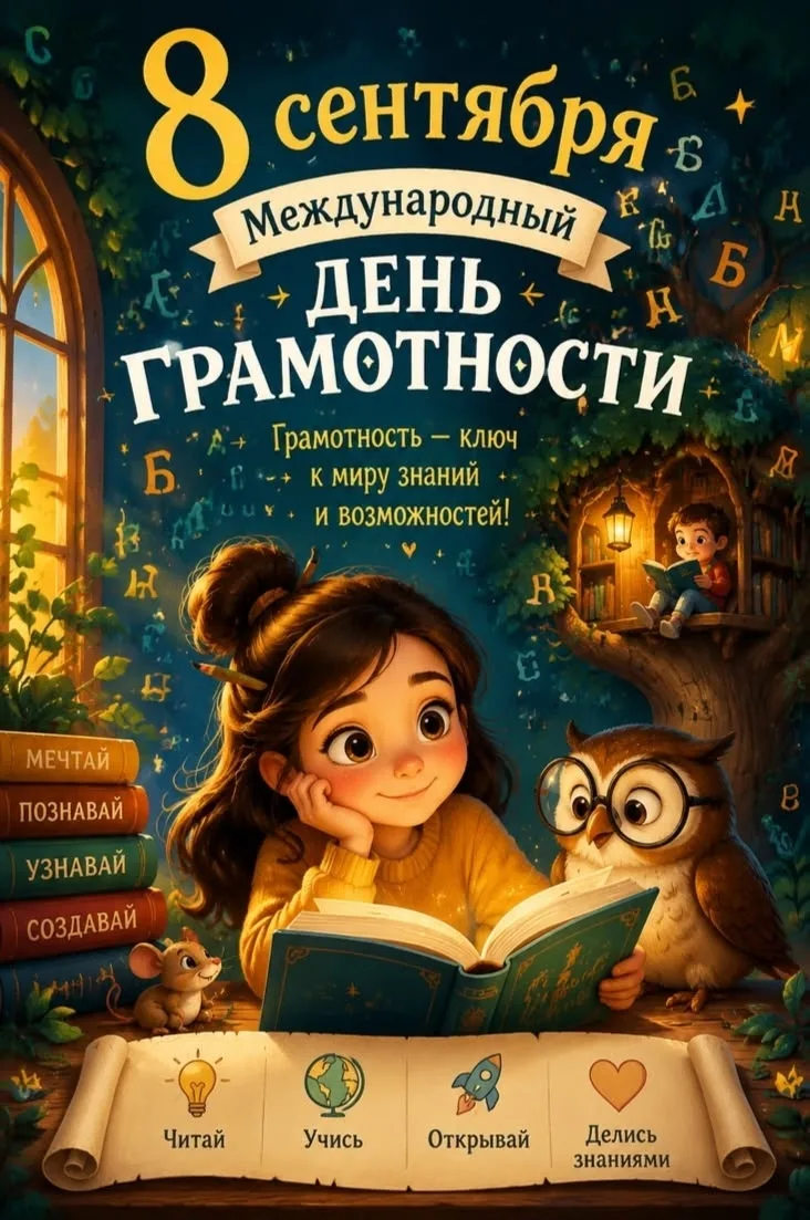 Детский календарь событий Сентябрь
