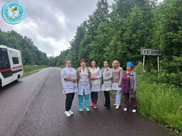 И снова наша неутомимая команда медиков отправилась на диспансеризацию. 🚑