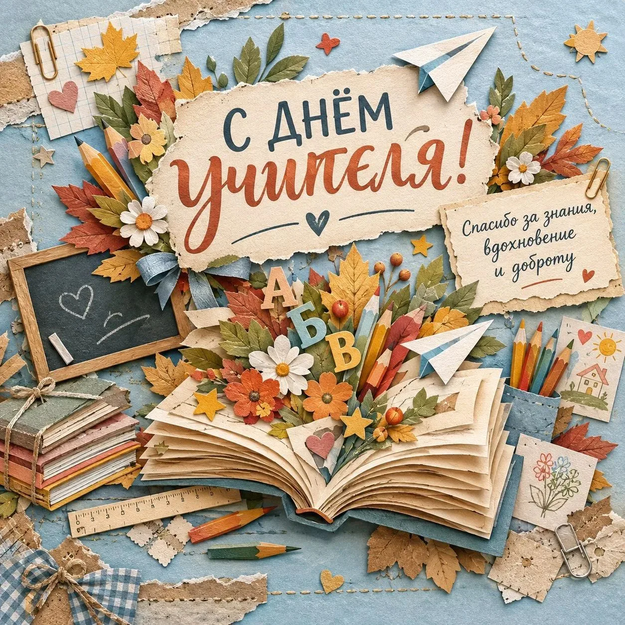 С Днем учителя!💐