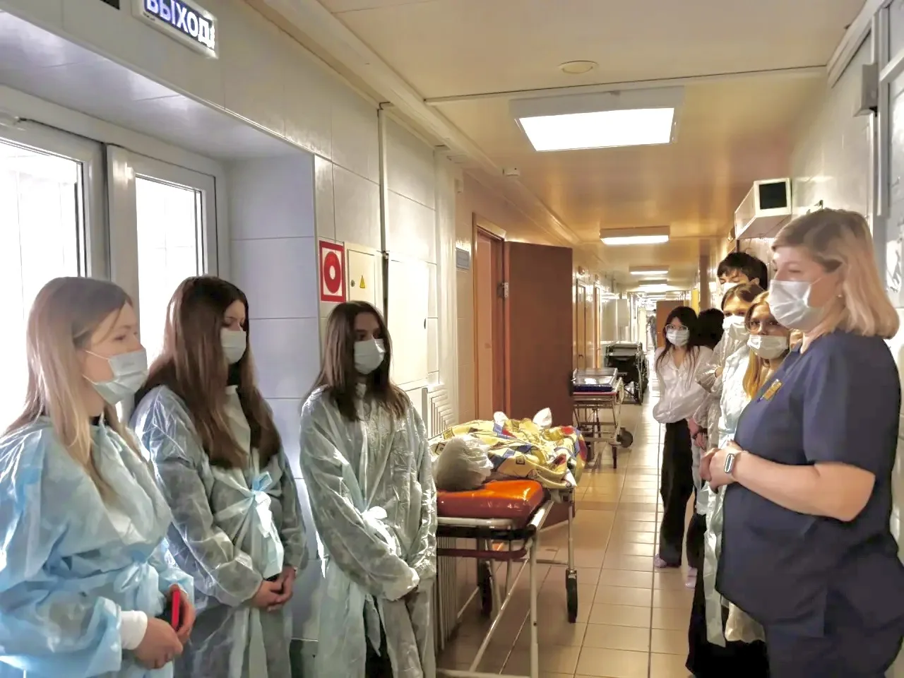 🏥 ПрофТур: знакомство с профессией врача  Наши девятиклассники побывали в ОГАУЗ «БСМП № 2» в рамках 