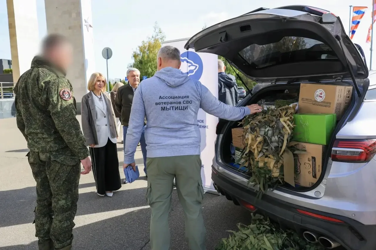 🚚 Гуманитарный груз от крепкого и надежного тыла