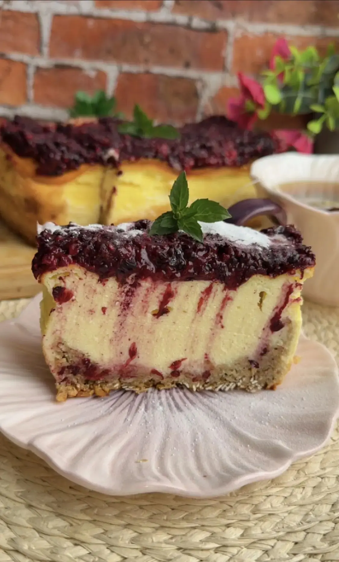 ПП-чизкейк с ягодным слоем 🍓