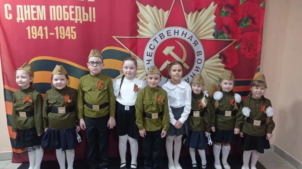 🌟 9-го мая воспитанники детского сада приняли участие в благотворительном концерте Зай...