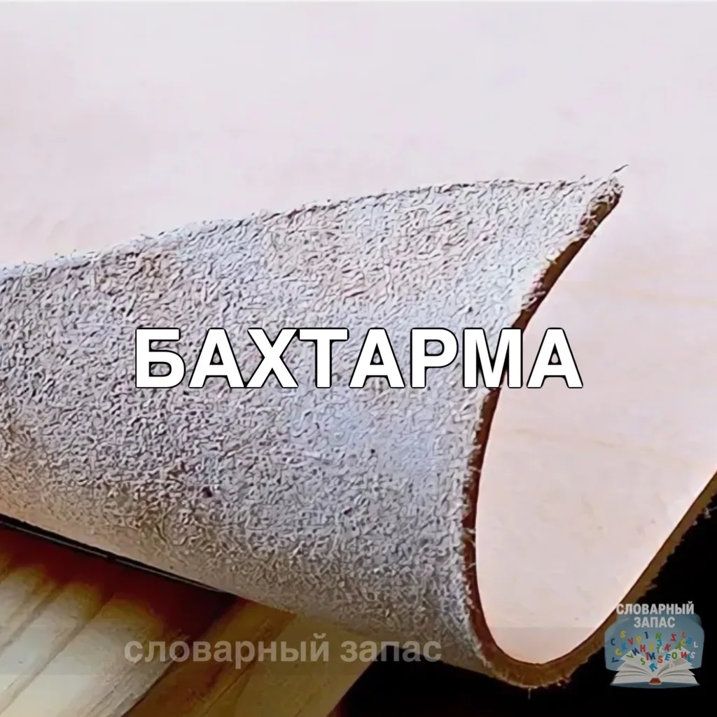 Бахтарма́ — это внутренняя (нижняя) поверхность выделанной кожи животного, противополож...