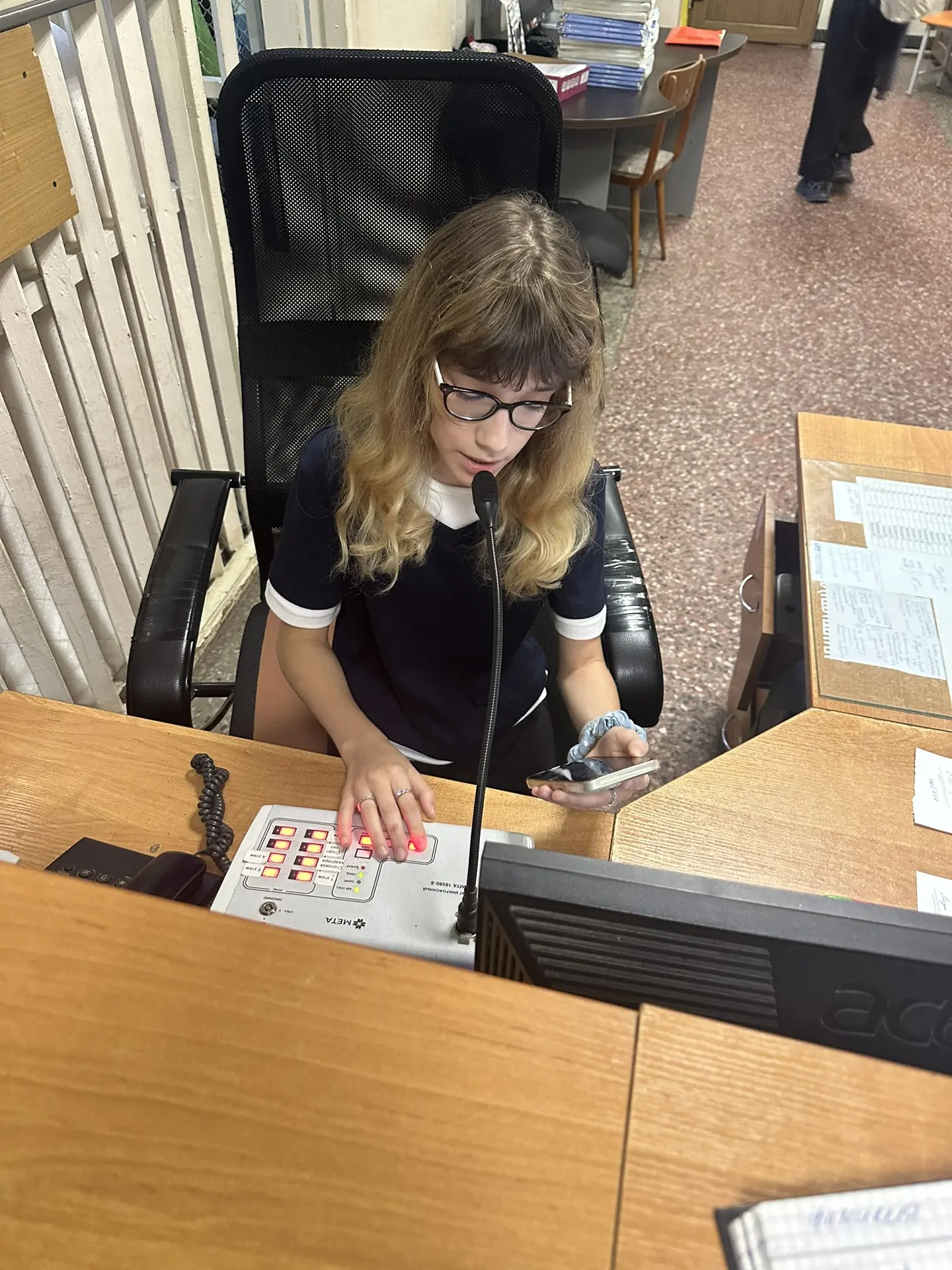 🕯 В нашей школе прошла радиолинейка, посвящённая Дню солидарности в борьбе с терроризм...