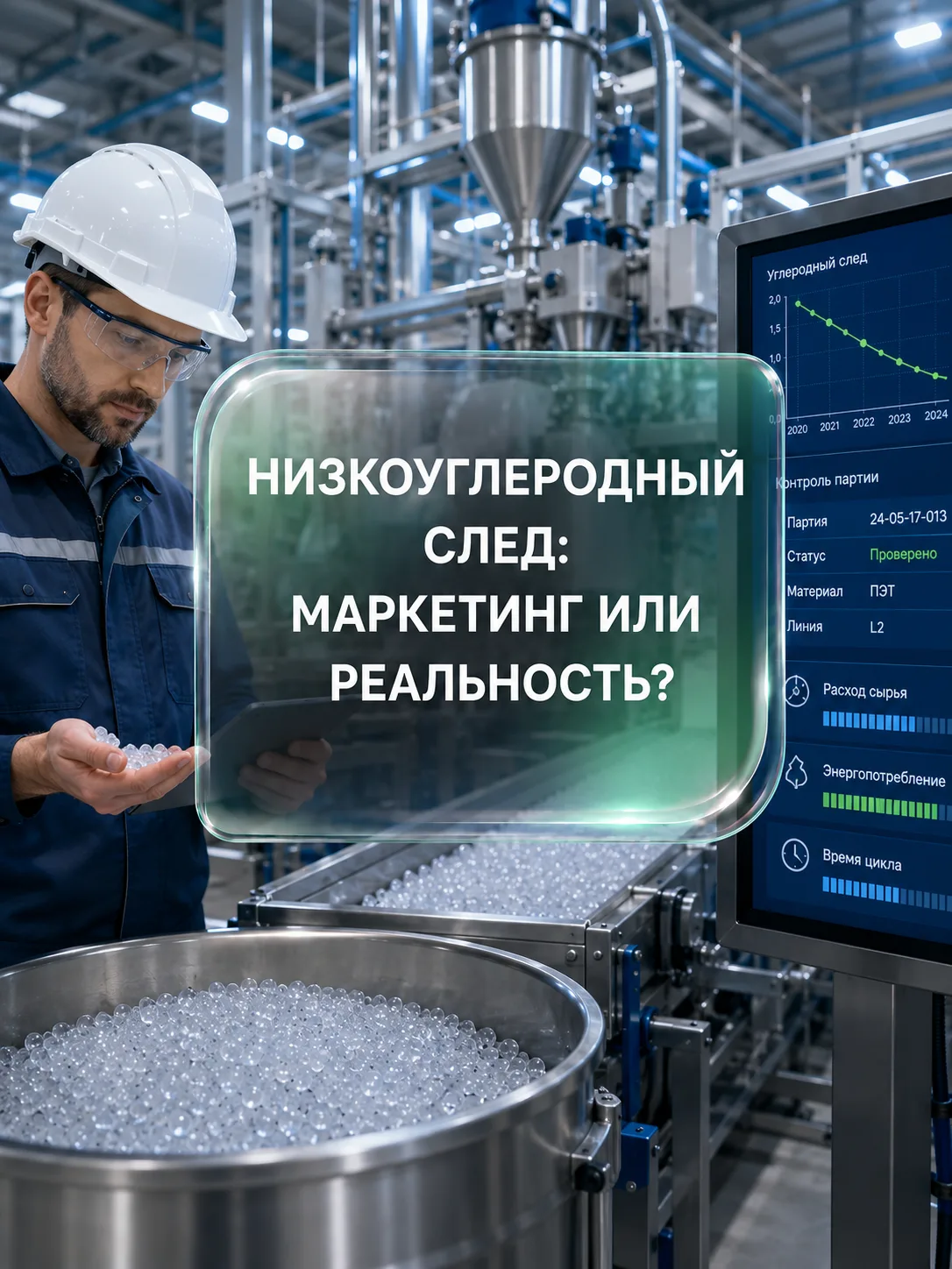 Разбираем кейс СИБУРа: запуск PolyLow, верификацию углеродного следа и сертификацию по ...