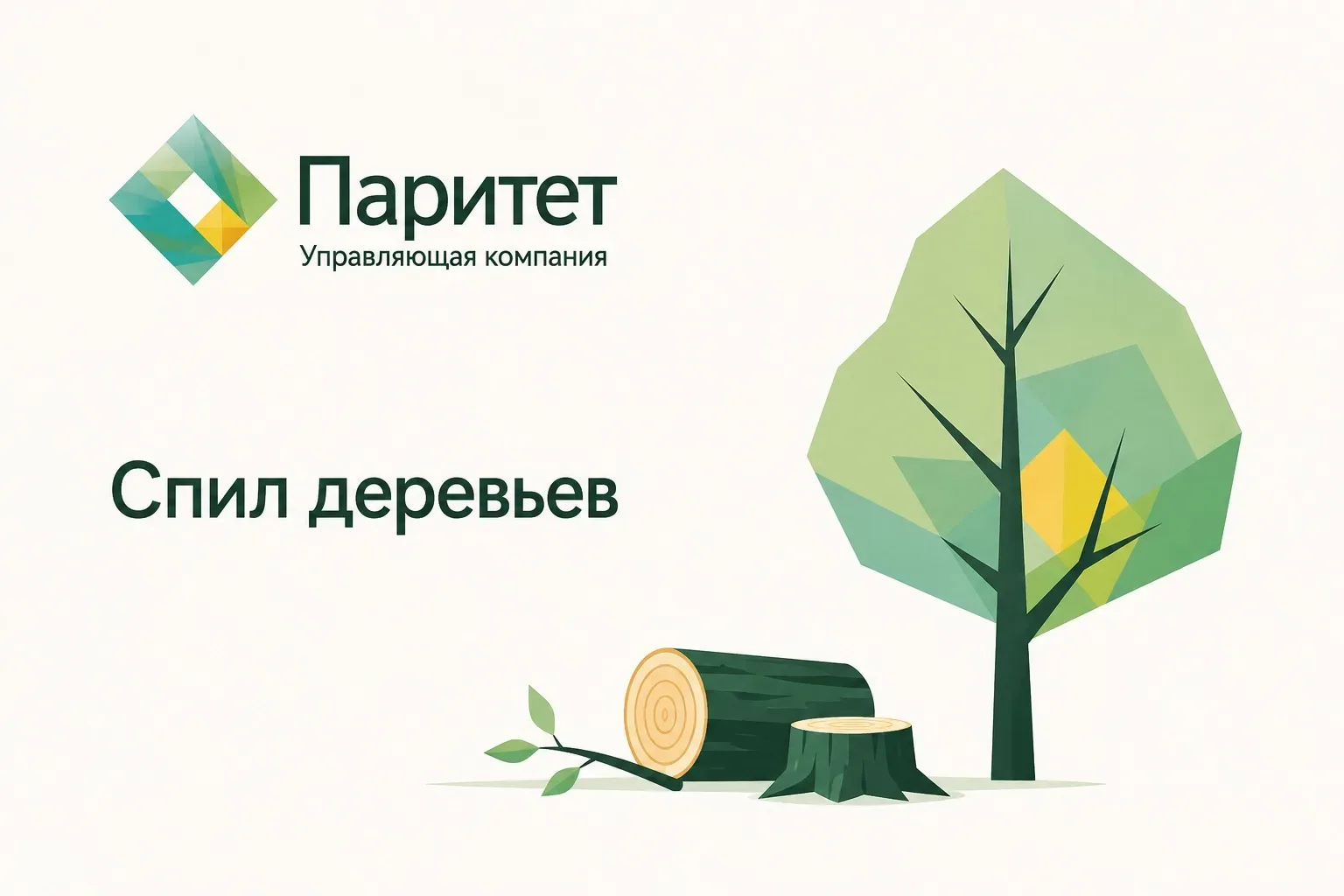 📢 Правила спила деревьев и подрезки веток: что нужно знать

Уважаемые жители!

Часто возникает вопр