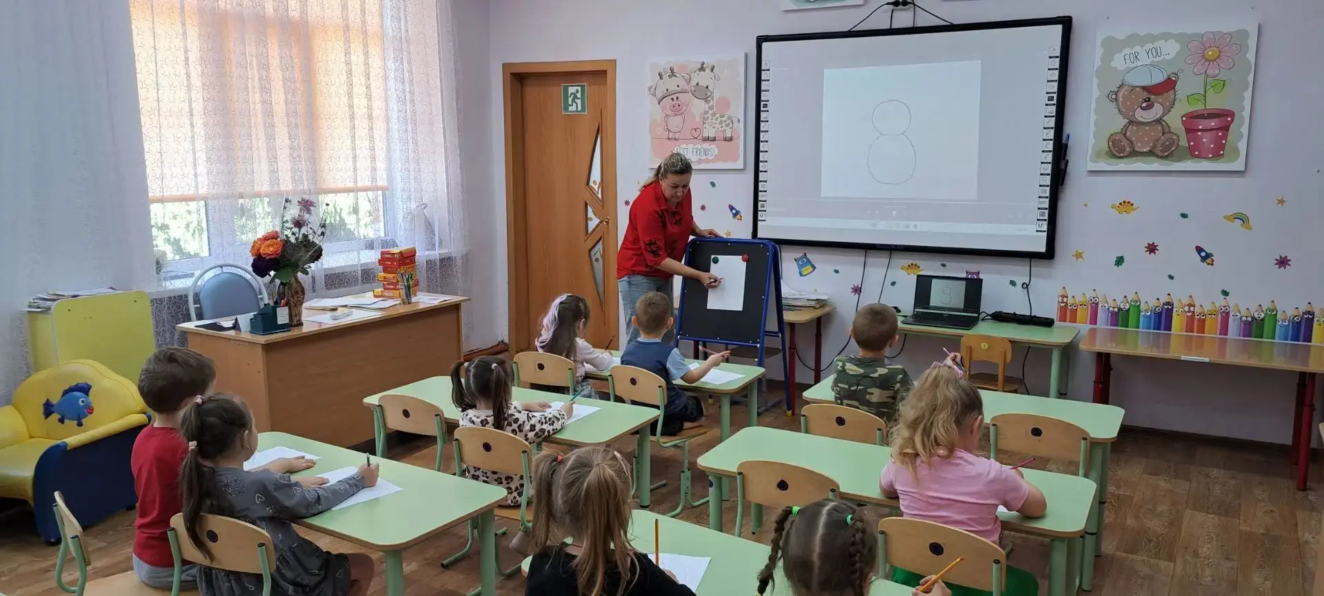 В рамках реализациии программы по дополнительному направлению. В старшей группе прошло ...